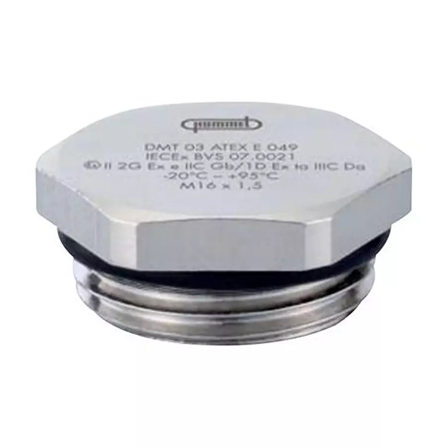 HUmmEL Blanking Plug, Brass, M25X1.5, 1.197.2500.50