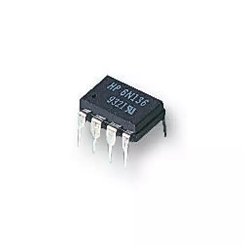 BROADCOM Optocoupler, Dual, Logic O/P, HCPL-2631-000E