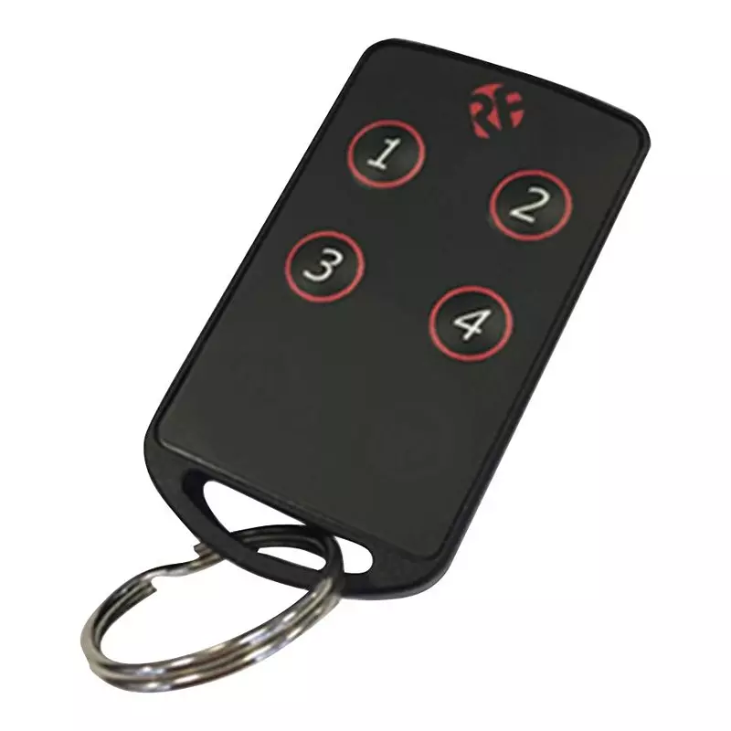 RF SOLUTIONS Fm Key Fob Transmitter, 4-Ch, 869.5Mhz, FOBBER-8T4