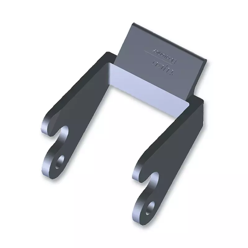 HTS - TE CONNECTIVITY Side Clip, Gf Pa 6.6, 1245276-2 (Pack of 700 Pcs)