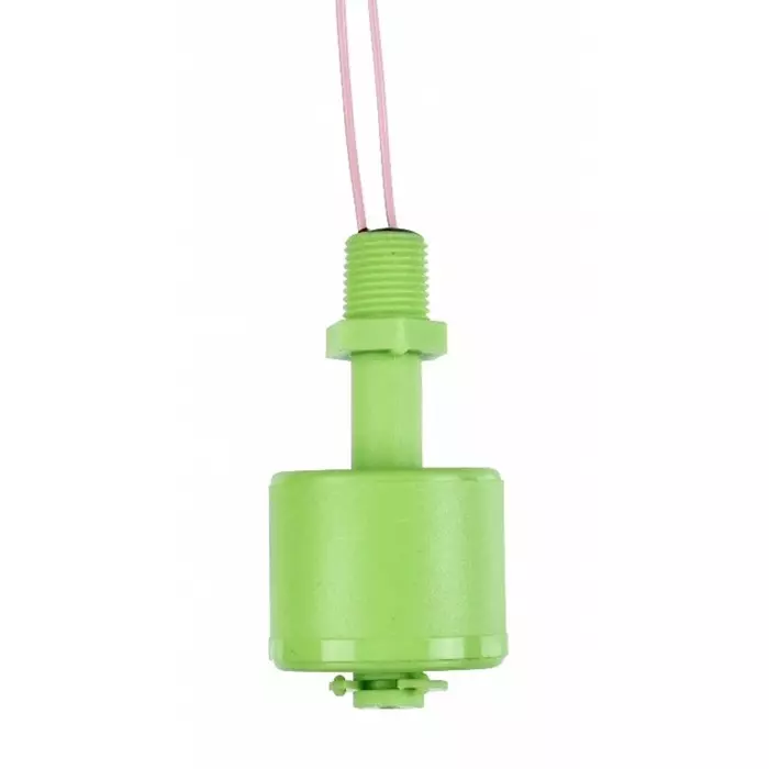 SENSATA / CYNERGY3 RSF50 Series Vertical Polyvinylidene Fluoride Float Switch 1 m Cable NO/NC 300V AC Max 300V, RSF57H100G1/8/RS