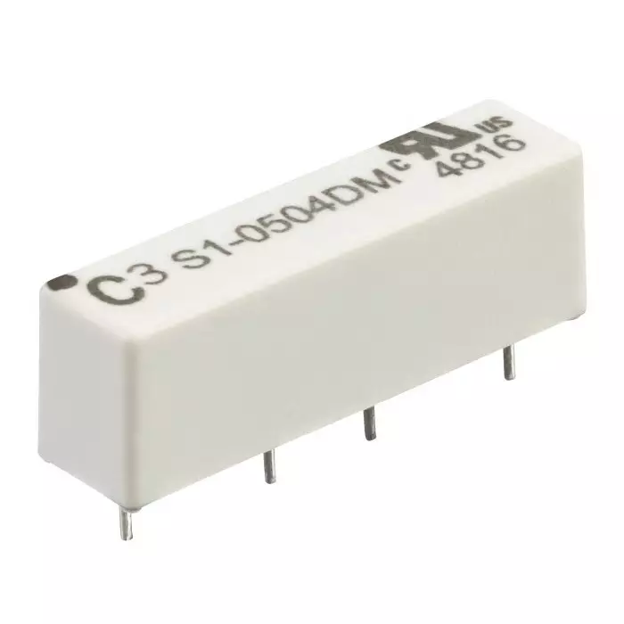 SENSATA / CYNERGY3 PCB Mount Reed Relay Diode Fitted & Space Saving 12 V DC Coil SPST Max 500 Ω, S1-1204/RS