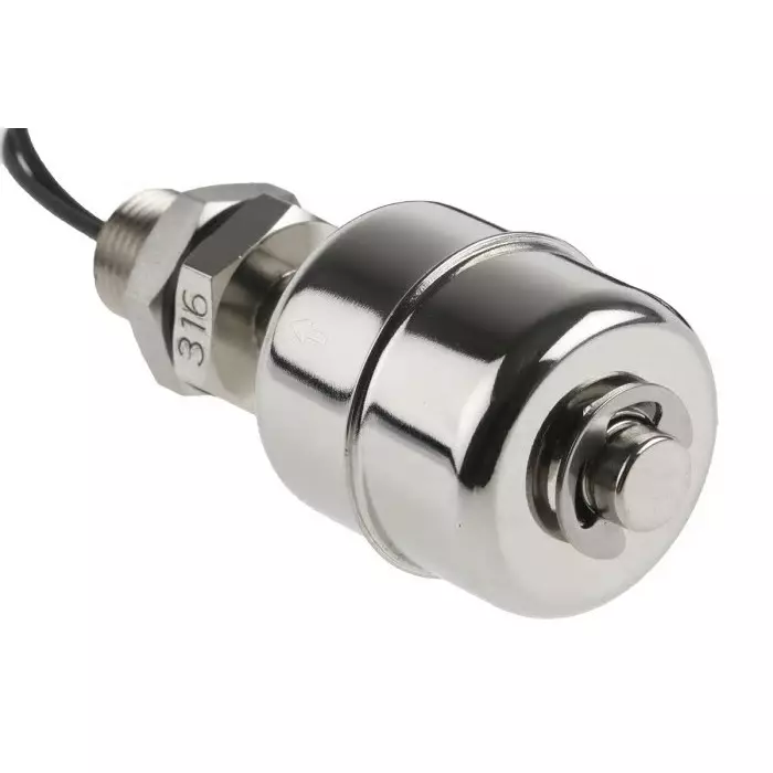 SENSATA / CYNERGY3 SSF22 Series Level Switch Float Switch SPNO Output Vertical Stainless Steel Body, SSF22X100-M12X1