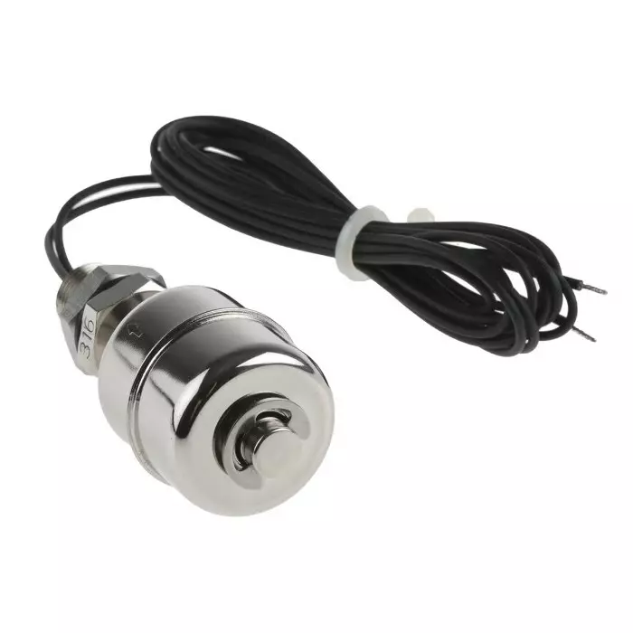 SENSATA / CYNERGY3 SSF22 Series Level Switch Float Switch SPNO Output Vertical Stainless Steel Body, SSF22X100-M12X1