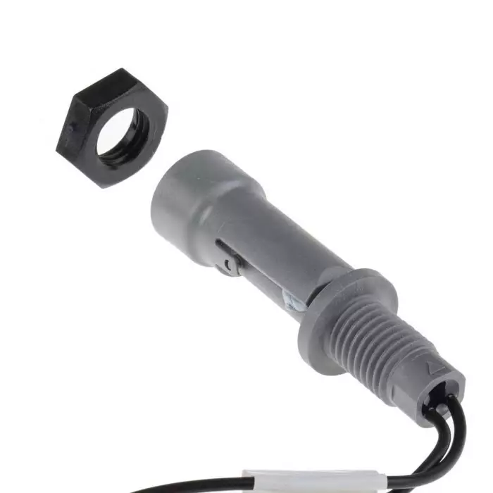 SENSATA / CYNERGY3 LLF40 Series Horizontal Internal Polyphenylene Sulfide Float Switch 1 m Cable SPNO 240V AC, LLF46Y100RF