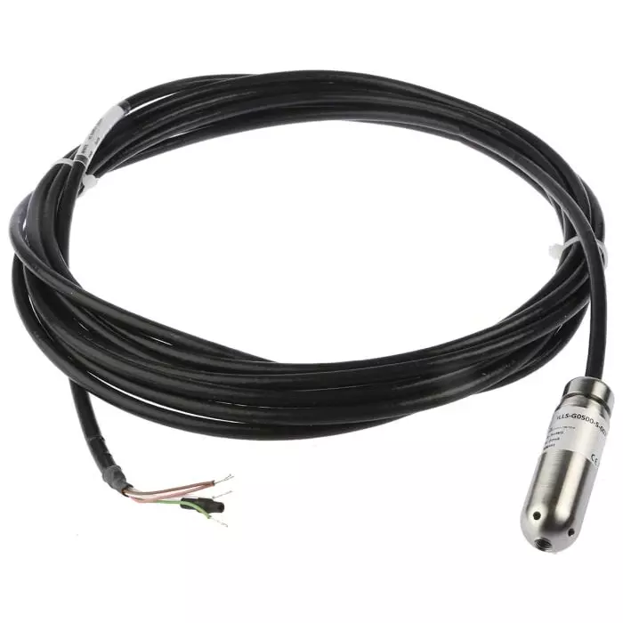 SENSATA / CYNERGY3 ILLS Series Pressure Level Transmitter 4-20mA Output Cable Stainless Steel Body, ILLS-G0500-5-007