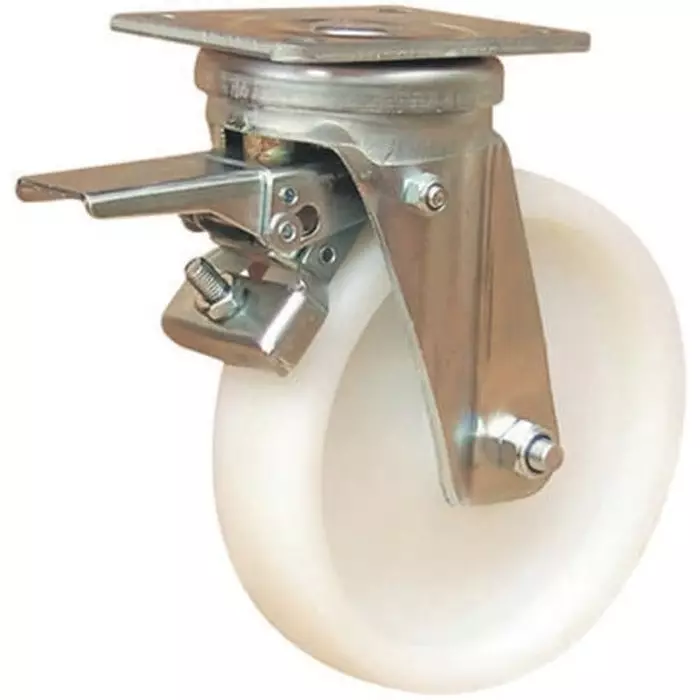 Guitel Hervieu Braked Swivel Castor Wheel 700 Kg Capacity 150 mm Wheel, 14010651