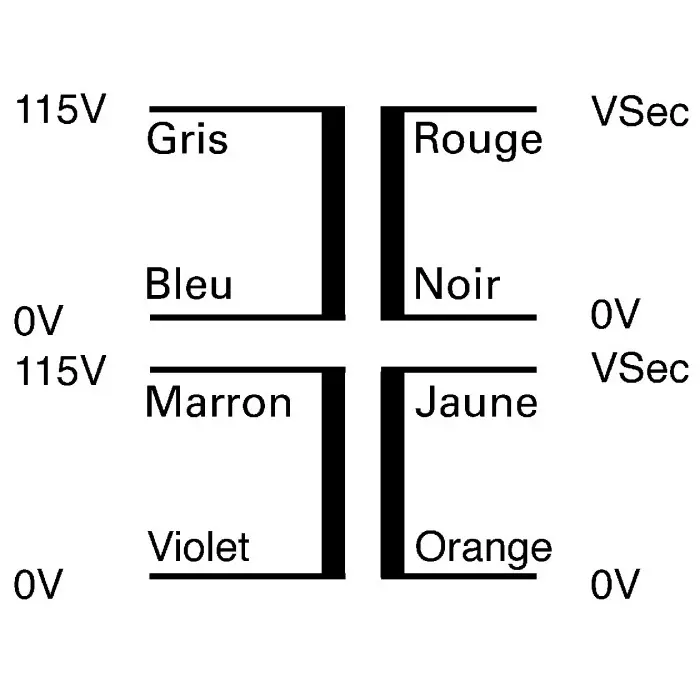 Nuvotem Talema Toroidal Transformer 115 V AC 230 V AC 2 x 9V AC 50VA 2 Output, 91947-P2S2