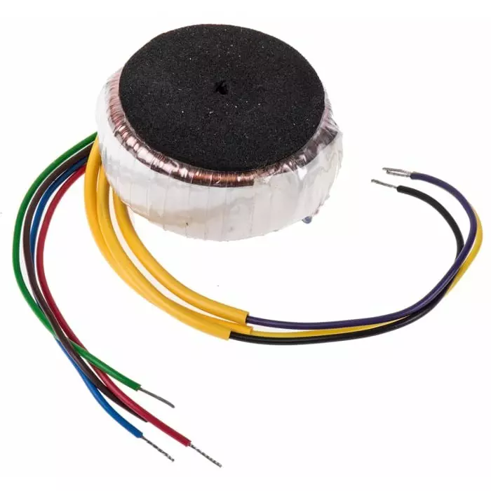 Nuvotem Talema Toroidal Transformer 115 V AC 230 V AC 2 x 12V AC 7VA 2 Output, 60032