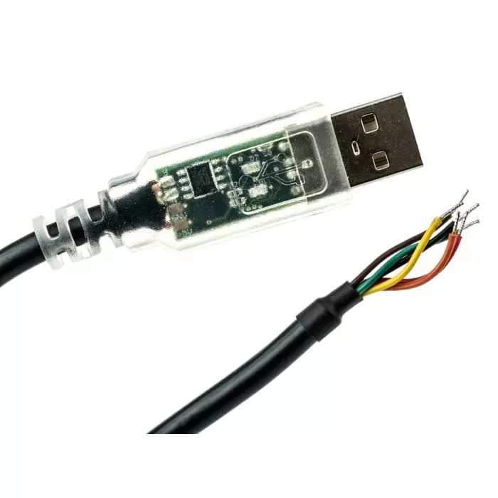 FTDI RS485 USB A Male to Cable End Converter Cable, USB-RS485-WE-5000-BT