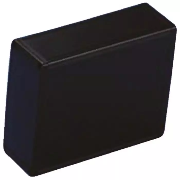 Takachi Electric Industrial KC Series Black Aluminium Enclosure Black Lid 70x75x30 mm, KC3-8-7BB