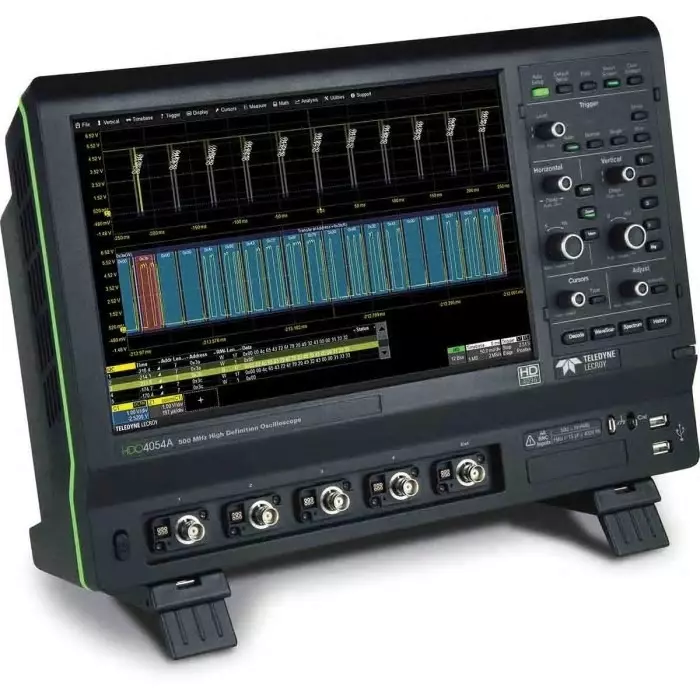 Teledyne LeCroy Bench Oscilloscope 500 MHz 4 Analogue Channels - UKAS Calibrated, HDO4054A
