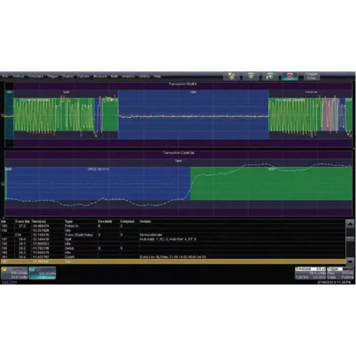 Teledyne LeCroy USB 2.0 Bus Trigger Decode Oscilloscope Software, HDO4K-USB2BUS TD