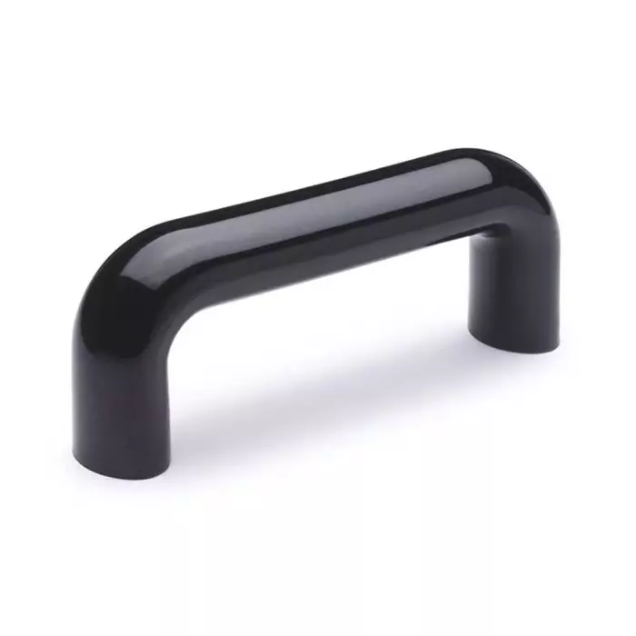 Elesa Gloss Black Brass Handle 54 mm Height 30 mm Width 138 mm Length, M.843/140 B-M8-C9 Black (Pack of 5 Pcs)