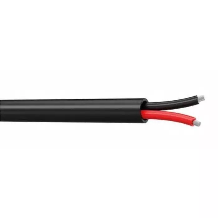 S2Ceb-Groupe Cae 2 Core Speaker Cable 2.5 mm² CSA Unscreened 7.4mm O.D 200m Black, FHP225INSTB2