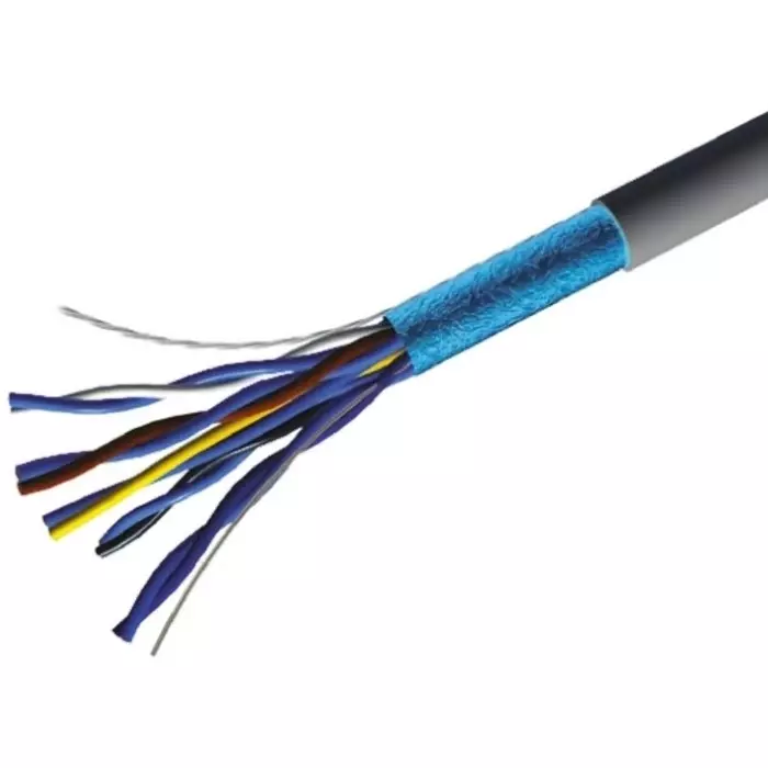CAE Groupe Telephone Cable 10 Core 24 AWG 1/0.51 mm Grey Sheath 100 m, SYT524G1
