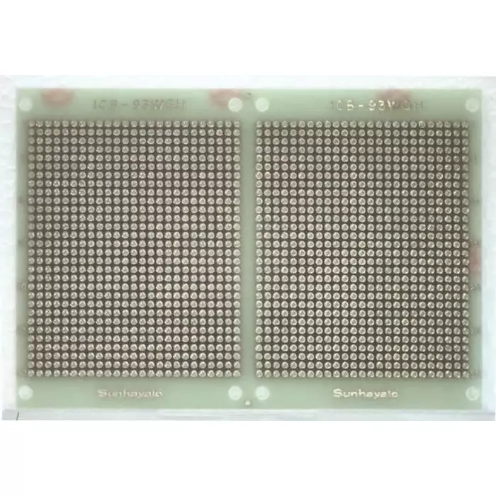 Sunhayato Matrix Board FR4 0.9mm Holes 2.54 x 2.54mm Pitch 138 x 95 x 1.6mm, ICB-93WGH-PBF