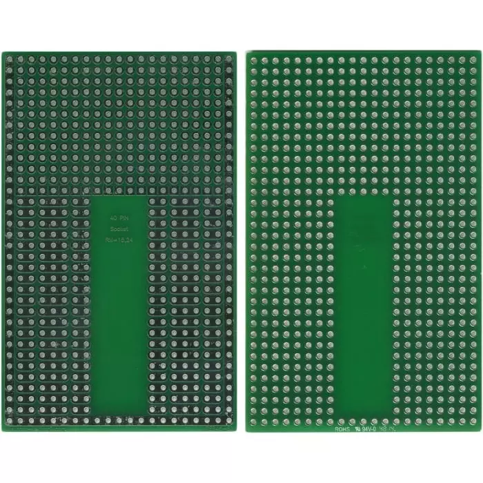 Roth Elektronik Breadboard Solderable Breadboard With Adaption Circuit Board 88.26 x 54.61 x 1.5mm, RE945-S3