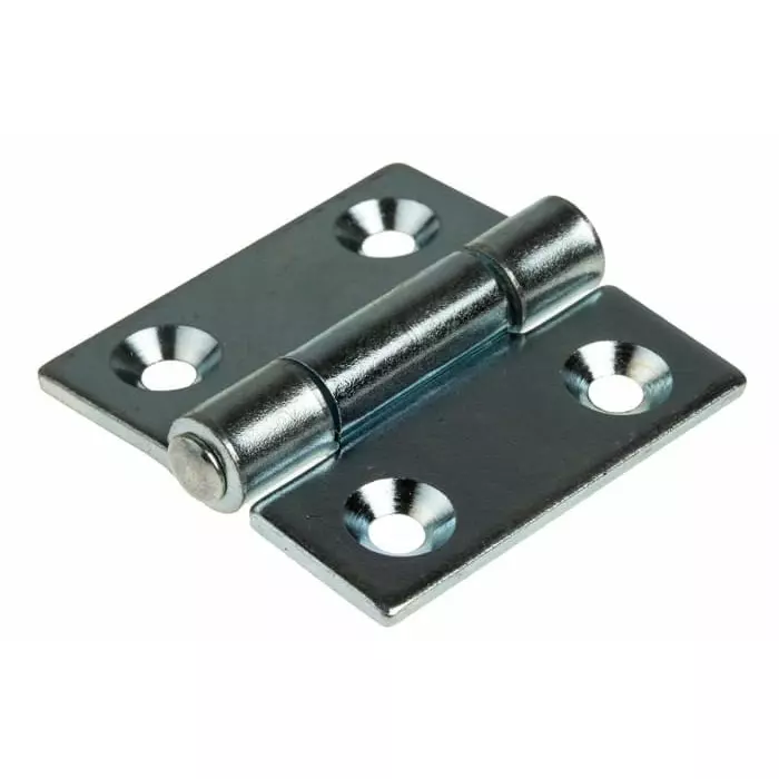 Pinet Steel Butt Hinge 40mm x 40mm x 2mm (Pack of 6 Pcs)