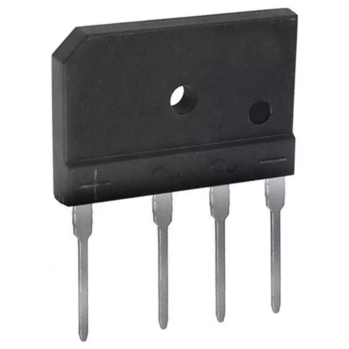 HY Electronic Corp Bridge Rectifier 6A 1000V 4-Pin, GBJ610 (Pack of 15 Pcs)