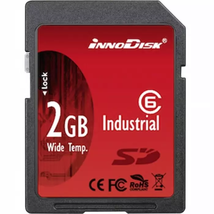InnoDisk Industrial SD Card 2 GB Class 10, DS2A-02GI81C1B