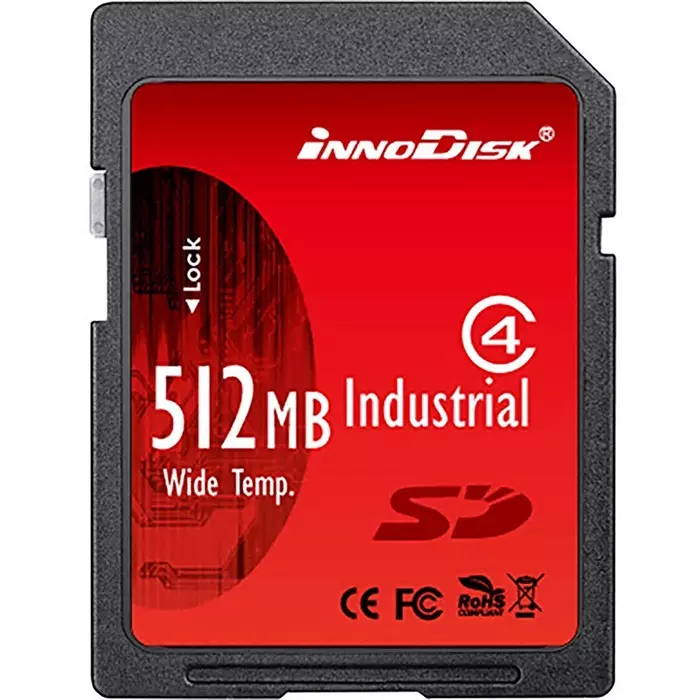 InnoDisk Industrial SD Card 512 MB Class 6, DS2A-512I81W1B