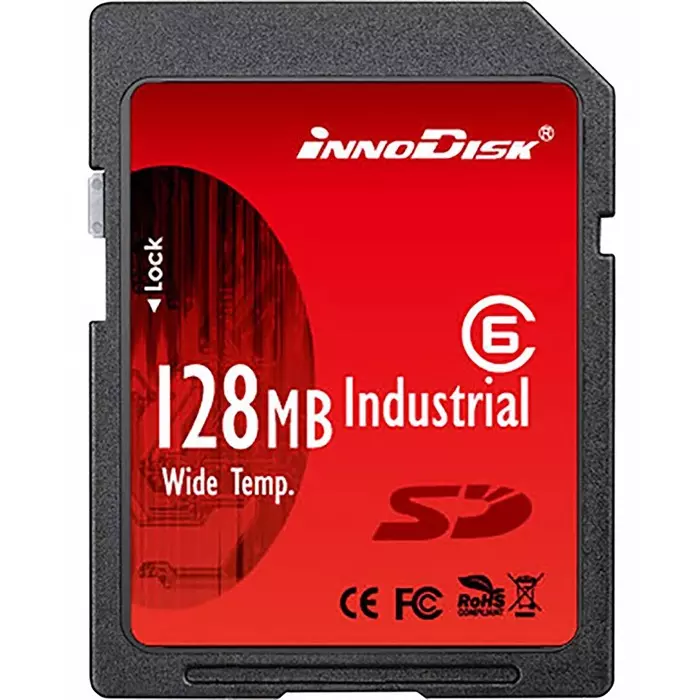 InnoDisk Industrial SD Card 128 MB Class 6, DS2A-128I81W1B