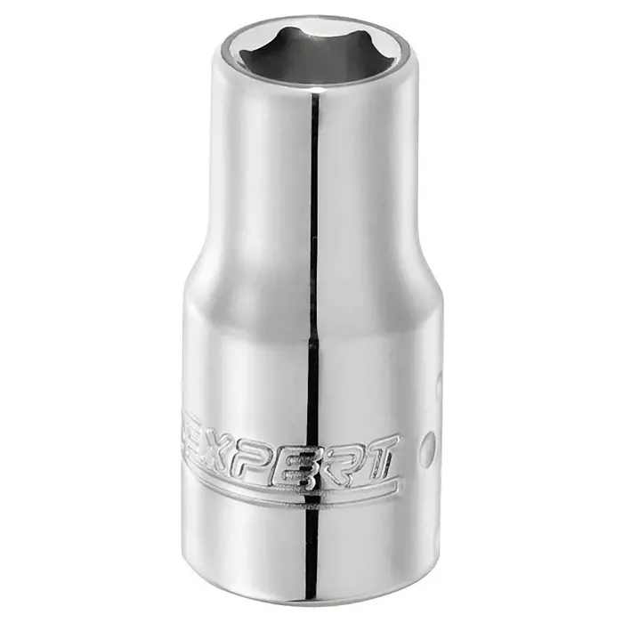 Expert by Facom Standard Socket 1/4 inch Drive 12mm 6 Point 25 mm Overall Length, E117352