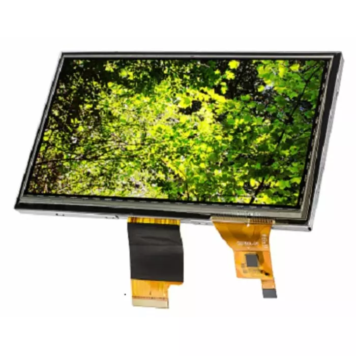 Display Visions LCD Color Display Touchscreen 7 inch 1024x600 Pixels, EA R1024X-70BLWTS
