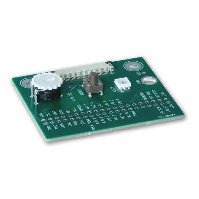 Display Visions Application Board with RGB LED POTI, EA 94998-RGBANA