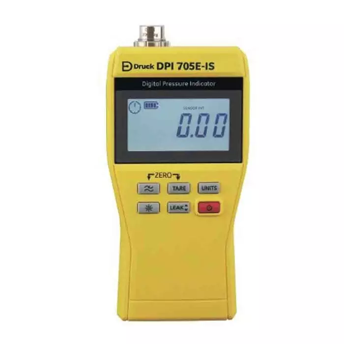 Druck Gauge Manometer with 1 Pressure Port/s Max Pressure Measurement 20 Bar with RS Calibration, DPI705EIS-2-13G-P1-H1-U0-OP0