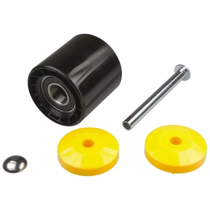 Interroll Polyamide Round Conveyor Roller Plain 50mm Dia. x 65mm L 30kg Load Capacity 8mm Spindle 63mm Overall Length, 2900
