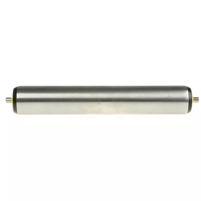 Interroll Stainless Steel Round Conveyor Roller Spring Loaded 50mm Dia. x 300mm L 1140N Load Capacity Stainless Steel, 17XQNAAKAC - 300