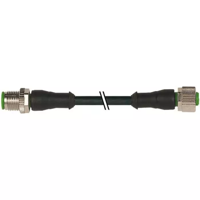 Murrelektronik Limited Sensor Actuator Cable 1.5 m Straight Female 5 Way M12 to Straight Male 5 Way M12, 7000-40041-6350150