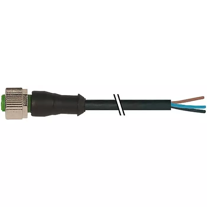 Murrelektronik Limited Sensor Actuator Cable 5 m Straight Male 3 Way M12 Unterminated, 7000-12181-6330500