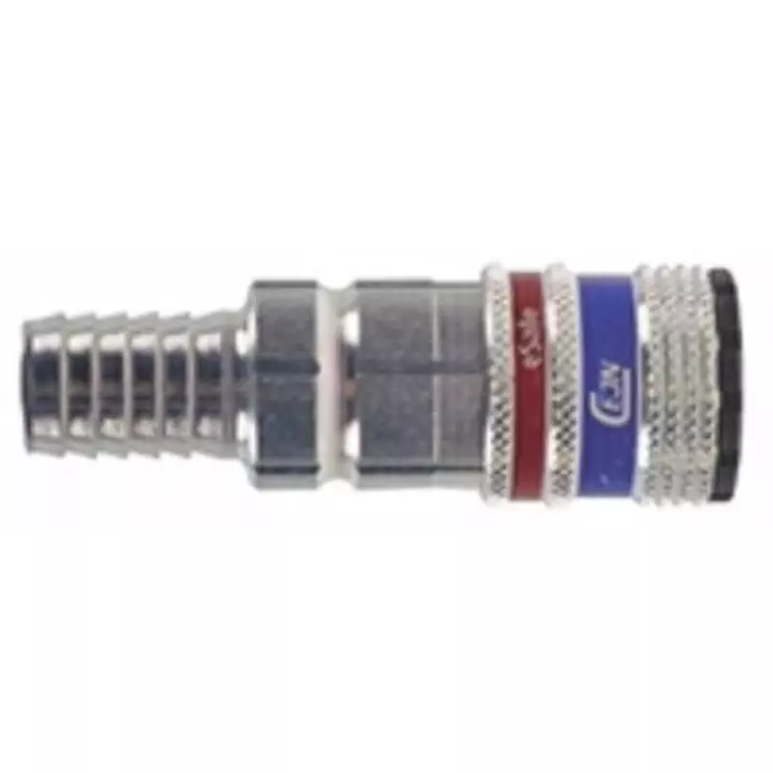 CEJN Pneumatic Quick Connect Coupling Brass & Steel 10mm Hose Barb, 103002004