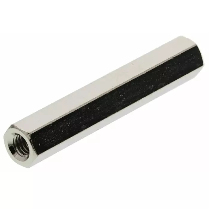ESSENTRA COMPONENTS Threaded Standoff M3 Thread 30 mm Body Brass Female/Female, HTSB-M3-30-5-1