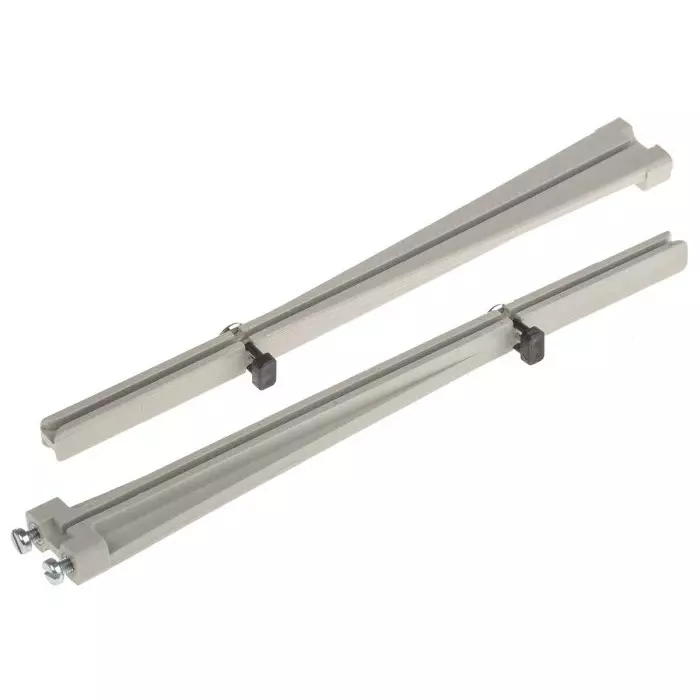 ESSENTRA COMPONENTS PCB Card Guide Vertical Mount 160mm Long 1.6mm Thick Max., VMCG-360-MPBK