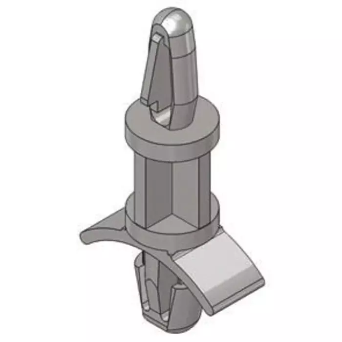 ESSENTRA COMPONENTS High Nylon PCB Support Pillar for 4mm PCB Hole 14.2mm Base, LCBS-08-01