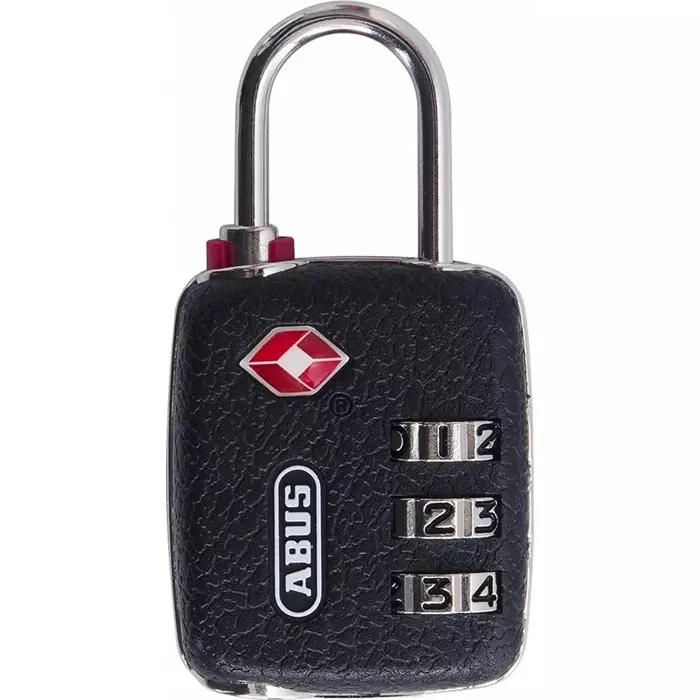 ABUS Padlock Plastic Padlock 3 mm Shackle 32 mm Body, 57017