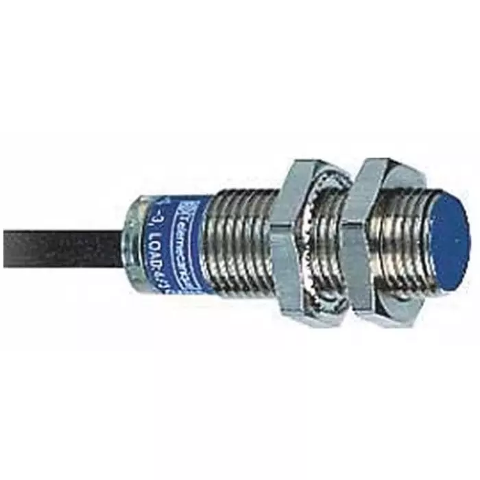TELEMECANIQUE SENSORS Inductive Threaded Barrel Proximity Sensor M12 2 mm Detection NPN NC 12-48 V dc, XS512B1NBL2