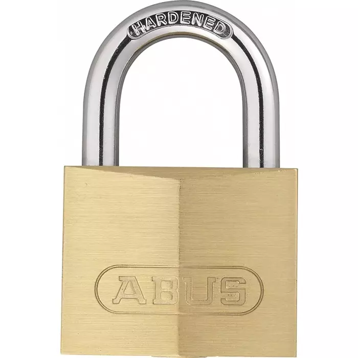 ABUS Key Weatherproof Brass Padlock 6 mm Shackle 39 mm Body, 713/40 C