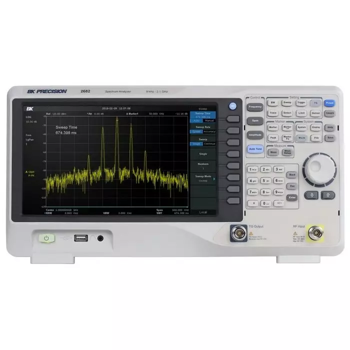 BK Precision Spectrum Analyser 9 KHz-2.1 GHz, BK2682