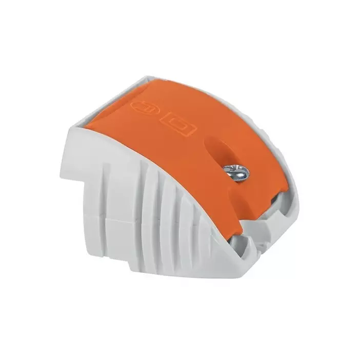 OSRAM LEDVANCE Cable Clamp Orange/White Stripe Plastic, OT-CABLE-CLAMP-F-STYLE