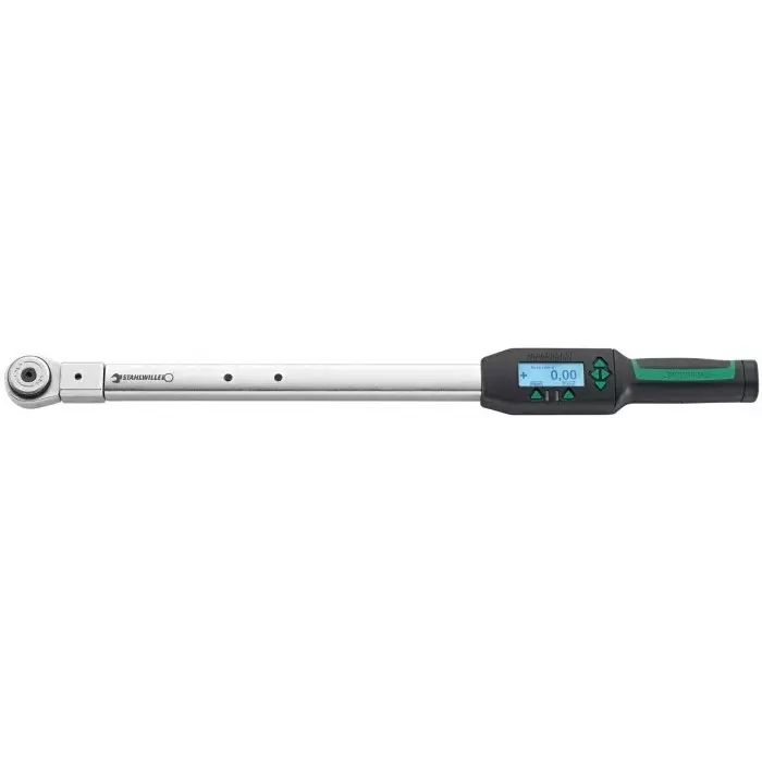 Stahlwille Digital Torque Wrench 20-400 Nm 3/4 inch Drive Round Drive 14x18 mm Insert, 96501640