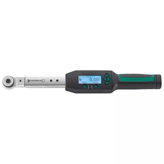 Stahlwille Digital Torque Wrench 3-60 Nm 3/8 inch Drive Round Drive 9x12 mm Insert, 96501606