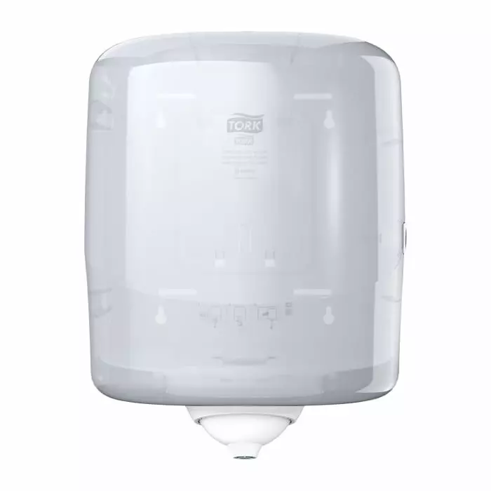 Tork Wipe Dispenser Plastic White 255 mm, 473190
