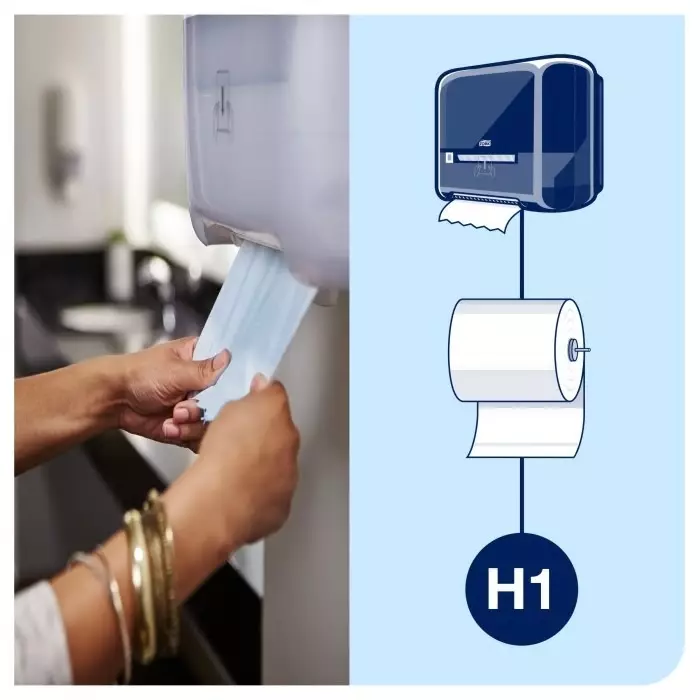 Tork Matic Rolled Blue Paper Towel 15000x210mm 2-Ply, 290068