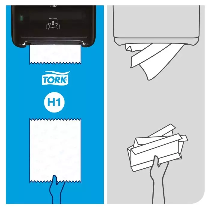 Tork Matic Rolled Blue Paper Towel 15000x210mm 2-Ply, 290068