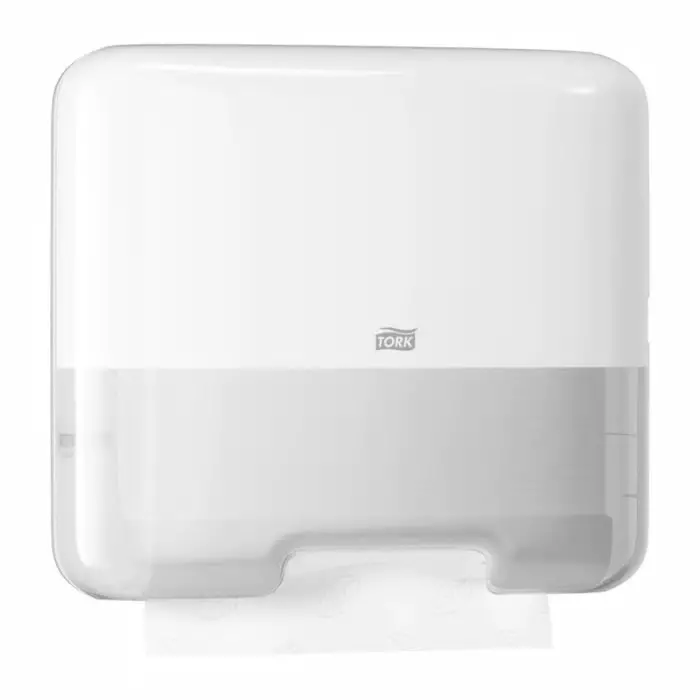 Tork Paper Towel Dispenser Wall Mounting Plastic White 135x303x140 mm, 553100